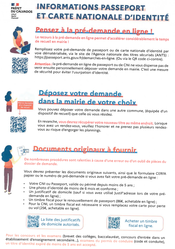 Cartes identite et passeports